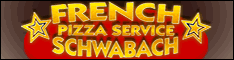 FRENCH Pizza Service Schwabach Logo